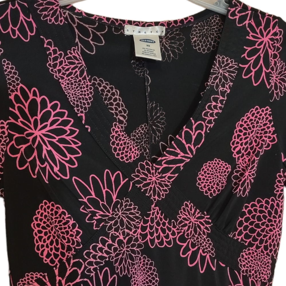 Floral ,Old Navy Stretch, Sheath Dress Size XS - Picture 3 of 6